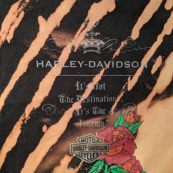 Women's Sz M Harley Davidson T-shirt Distr… - Picture 4 of 5